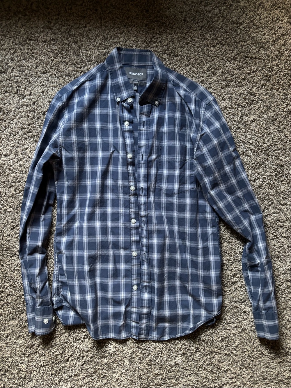 Bonobos Slim Fit Plaid Button-Down Shirt